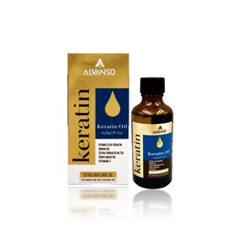 Alvanso Keratin Oil Hair Treatment Improves Elasticity, Adds Shine, Nourishes & Protects Ideal for Damaged, Frizzy, and Heat-Styled Hair - 50ml