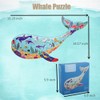 Jigsaw Puzzles for Kids, 50 Piece Whale Puzzles and 150