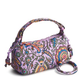 Vera Bradley Women's Cotton Roxbury Crescent Crossbody, Marrakesh
