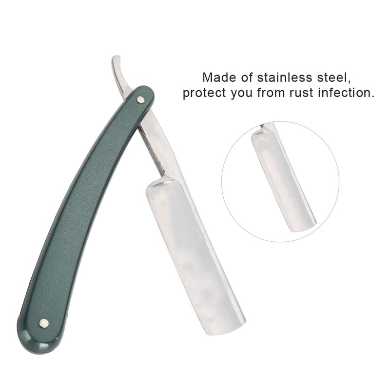 Professional Folding Hair Cut Barber Razor Stainless Steel Beard Shaver