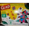GLAD Limited Edition Christmas Holiday Plastic Storage Container 2 Pack
