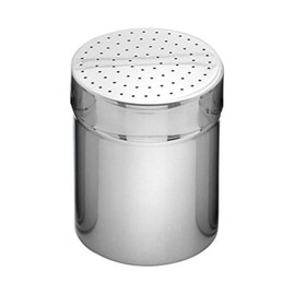 Weis Salz-/Zuckerstreuer, Edelstahl, Silber, 7 x 7 x 9 cm