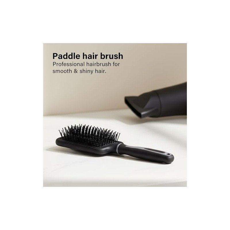 Paddle Hair Brush Professional Detangling Brush With Soft Rounded Bristles