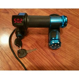 universal E Bike electric scooter 48v Throttle with Key Digital Display 48 volt