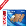 Band-Aid Brand Flexible Fabric Adhesive Bandages, 100 Count
