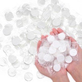 COMNICO 500 Pcs Compressed Towels, Bulk Disposable Face Towels Compressed Cotton Hand Wipe Expandable Wipes Portable Mini Washcloth for Outdoors Travel Hotel Hiking Camping