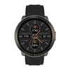 WATCHMARK Smartwatch WM18 Black Leather, Black, Casual