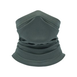 Unbranded Neck Gaiter Bandana Face Mask Sun UV Cooling Gator Mask Face Cover for Men Woman - Gray