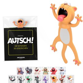 KXT Bookmarks for Children - Funny 3D Cartoon Animals - Funny Gift for Adults too