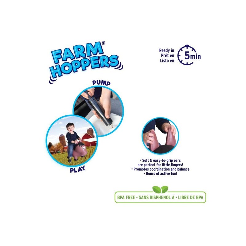 Farm Hopper Brown Horse