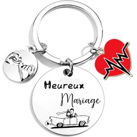 Lumengqi Geschenk für Paare, Schlüsselanhänger, Geschenk zum Valentinstag, für Herren und Damen, Geschenkidee, Paare, Valentinstag, Original, Schlüsselanhänger, Geschenk, Geburtstag, Herren, Damen,