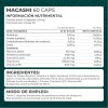 Suplemento Macashi Maca & Shiitake (60 Caps) - Pronat