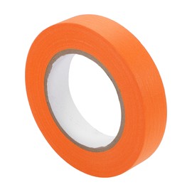 INFINAUTO Masking Tape, 1 Inches x 60.1 Yards DIY Car Auto Paint Painters Tape Orange, 1 Pc