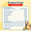Happy Paws Immunity Daily Wellness Support for Dogs, Organic, Non