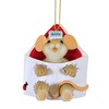 Roman Charming Tails Mouse in Envelope Ornament 3 Inch Multicolor