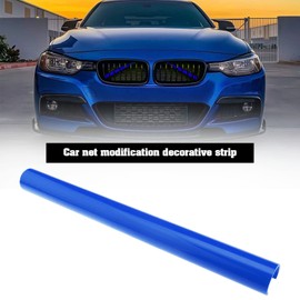 VGOL 1 Pair Grille Insert Trims Stripe Compatible with 1 2 3 4 5 6 7 Series F20 F22 F30 F32 G30 G32 G11 G12 G14 Front Grille Cover Guard Insert Accessories Blue