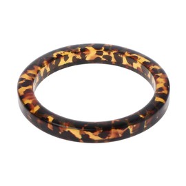 Lightweight Acrylic Bracelet Tortoiseshell Acrylic Bracelet Resin Brown Leopard Mottled Bangle