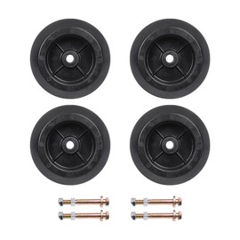 DICMIC 4Pcs Lawn Mower Anti Scalp Deck Wheel Kit Compatible with Rotary 13445 Hustler 788166 31997 781708 MTD 734-04039 & More