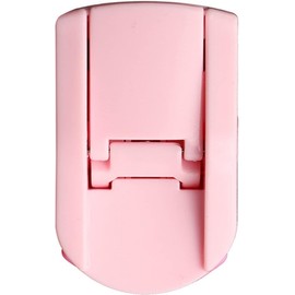 Pink Eyelash Curler with Silicone Pad - Gentle 5-Second Curling Tool for Natural Lashes | Portable Travel Makeup Gift for Women, Brides and Beauty Enthusiasts
