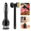 Nizirioo Stainless Steel Meat Tenderiser Dishwasher Safe Kitchen Utensils: Double-sided