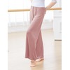 Daydance Modal Teen Girls Palazzo Pants for Dance, Wide Leg