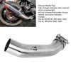 Motorcycle Exhaust Middle Pipe Stainless Steel Mid Link Exhaust System