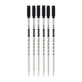 CROSS Ballpoint Pen Refills, Medium Point, Black Ink, 2 Per Pack, 3 Packs Total, #8513-2