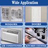 WEZKYLCG Weather Stripping Door Seal, Air Conditioner Window Seal Tape,