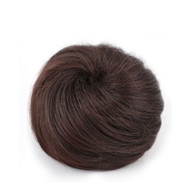 AISIHAIR Hair Bun Wig, Arrangement Wig, Kimono, Wedding, Coming-of-Age Ceremony, Bundle, Straight Bun, Everyday Use, Dark Brown