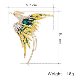 CVNRCLP Crystal Rhinestone Animal Brooch - Unique Personality Lapel Pin & Backpack Badge | Stylish Hat & Bag Accessory for Men and Women