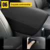 Unbranded For 2018-24 Jeep Wrangler JL JLU PU Leather Center