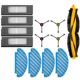 For ECOVACS DEEBOT Roller Brush Cleaner Set For Ecovacs DEEBOT OZMO T9 T8 AIVI Max N8 Pro + Vacuum