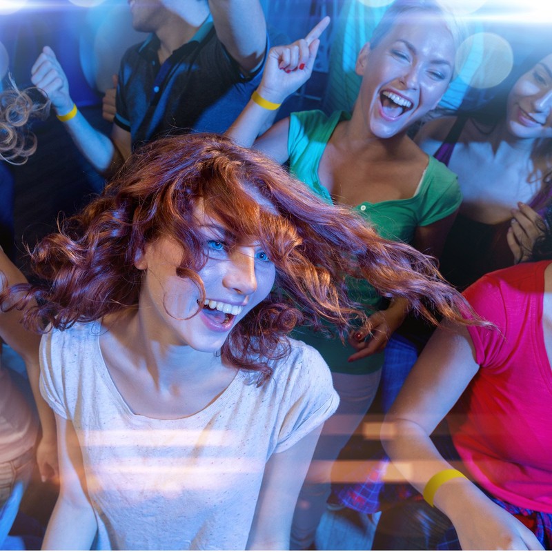 Amazy Entry Wristband, red