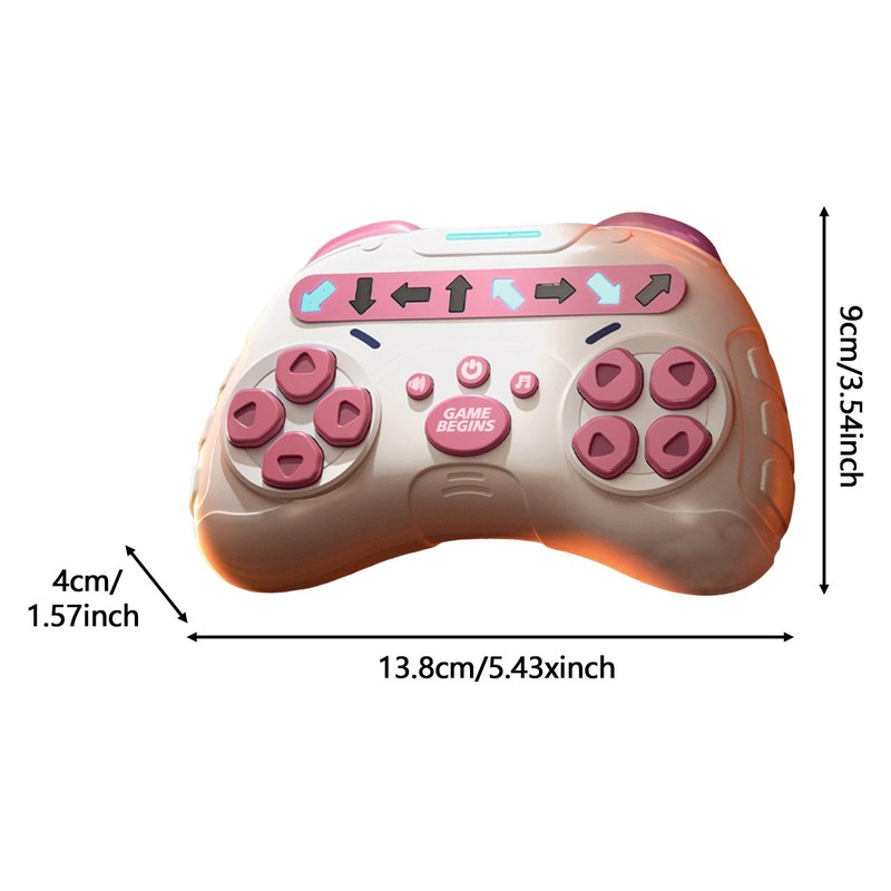 Dickly Handheld Rhythm Dance Machine, Fast Push Game, Handheld Fidget
