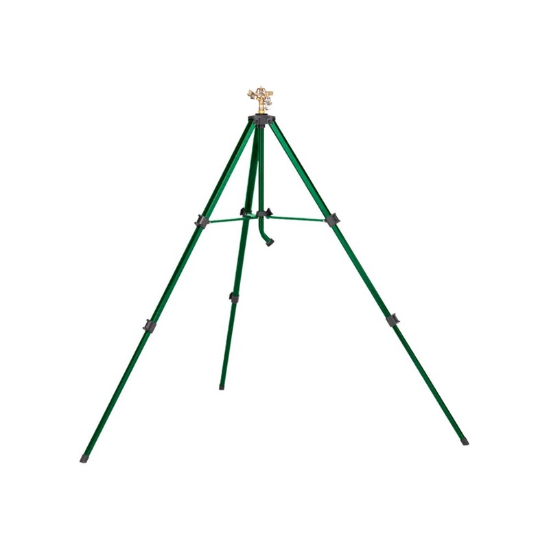 Orbit 56667Z Tripod Lawn Zinc Impact Sprinkler - 360 Degree