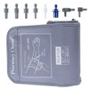 3XL Blood Pressure Cuff, Adult Cuff, Compatible with Most Monitors, ARM Blood Pressure Replacement Cuff with 8 Connectors(3XL)