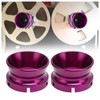 2Pcs NAB Hub Adapters Polished Aluminium 10 Inch Opener Universal