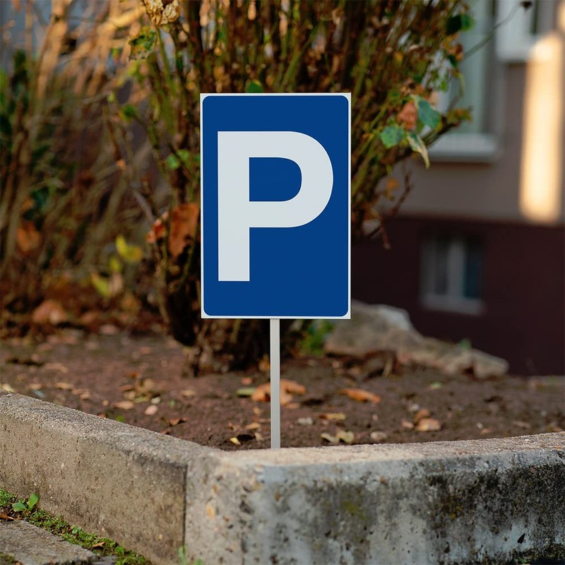 Parking sign Parking Sign Aluminium Dibond 200x300 mm – 3