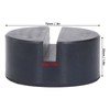 4PCS Rubber Jack Lifting Pad Adapter Floor Round Slotted Frame