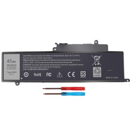 43WH GK5KY Laptop Battery for Dell Inspiron 3000 3147 3148 3153 3152 3157 3158,15 7558 7568,13 7353 7359 7347 7348 7352 P20T P55F P20T001 P55F001 4K8YH 92NCT 04K8YH RHN1C 0WF28 Computer Batteries.