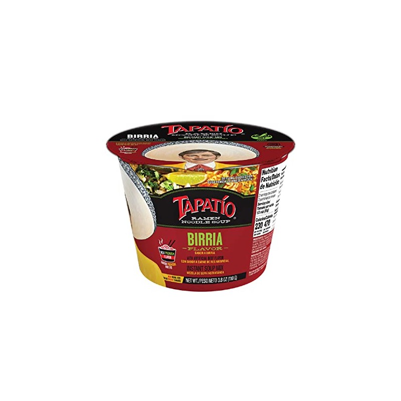 Tapatio Ramen Noodle Soup Birria Flavor (6 Pack)