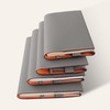 COGURE Book Cover, Genuine Leather, Bookmark, Bookmark, Leather, Single Book,