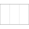 Brochure Paper, 3-fold Creased Double-Sided Inkjet Matte Cardboard (Pack of