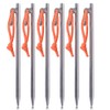 TITO High Strength Titanium alloy tent stakes Tent pegs nail
