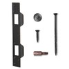 MOSECYOU Door Strike Plate Oil Rubbed Bronze, with Reinforced Torx/Star