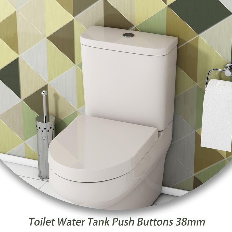 Dual Push Flushing Toilet Button Toilet Water Tank Button with
