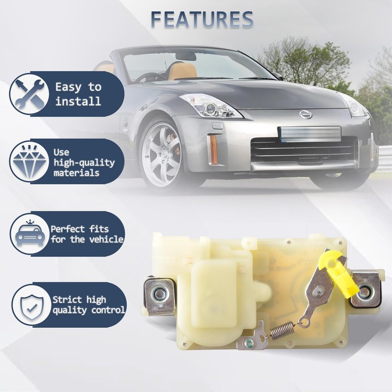 Unikpas Tailgate Back Door Opener Actuator Compatible for 2003-2009 Nissan