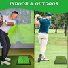 3 Pack Replaceable Golf Hitting Mats, Golf Practice Swing Mat
