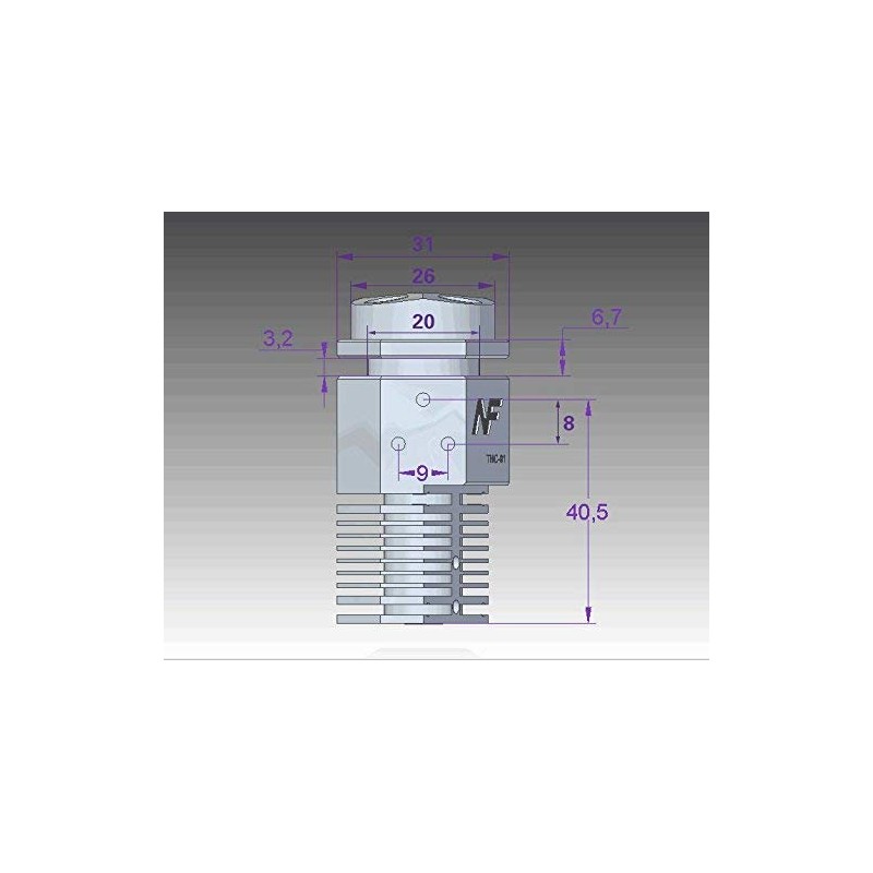 3D Printer 3 in 1 Out Multi-Color Extruder Three Colors