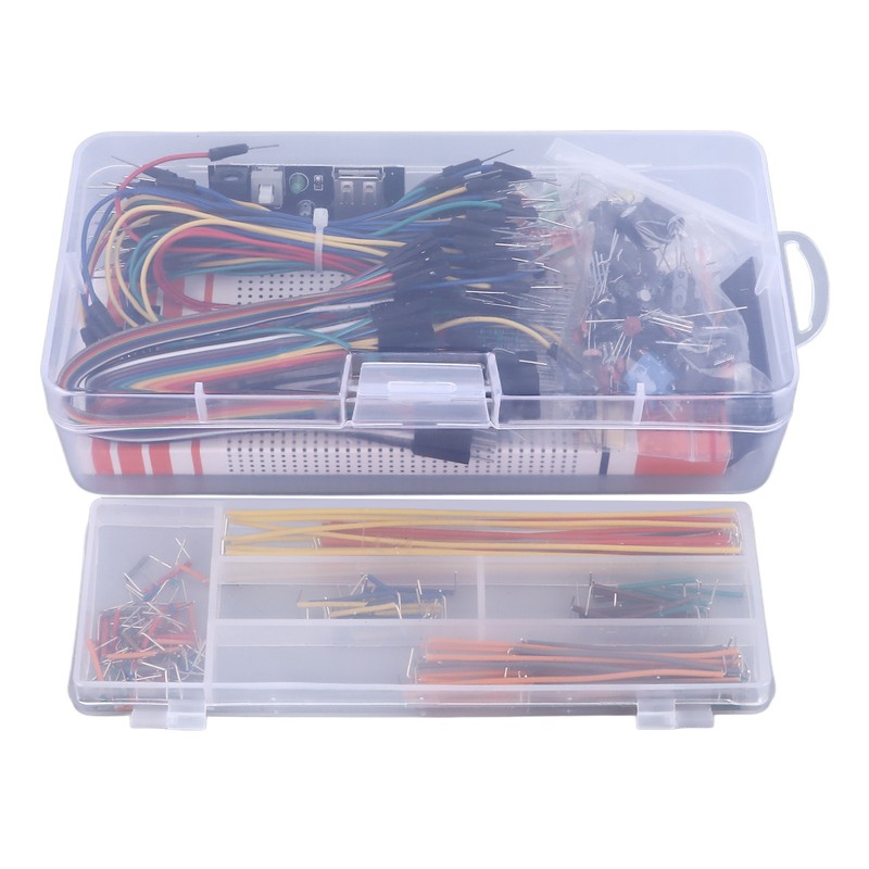 830 Tie Points Breadboard with Power Supply Module DIY Circuit